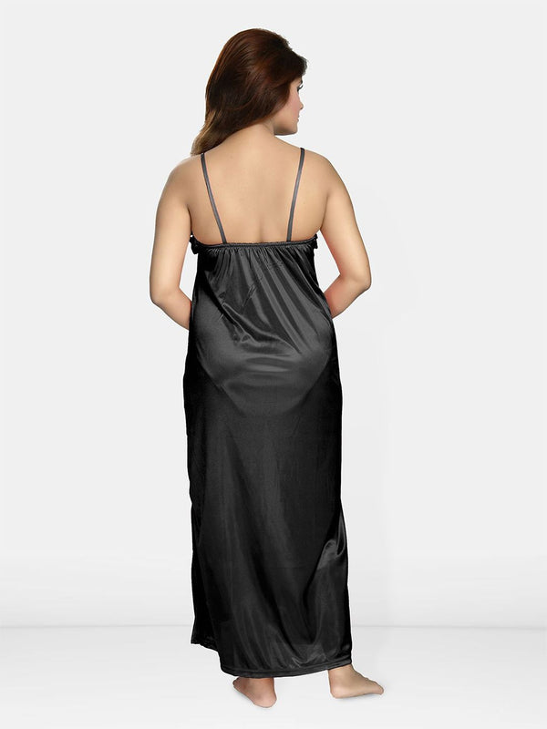 Be You Satin Maxi Nightdress with Robe