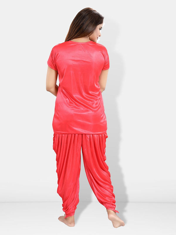 Be You 6 Pieces Satin Maxi Nightdress
