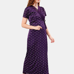 Be You Satin Maxi Nightdress With Robe
