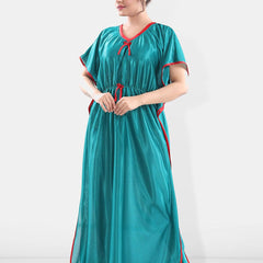 Be You V-Neck Satin Maxi Kaftan Nightdress