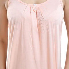 Be You Sleeveless Cotton Midi Nightdress