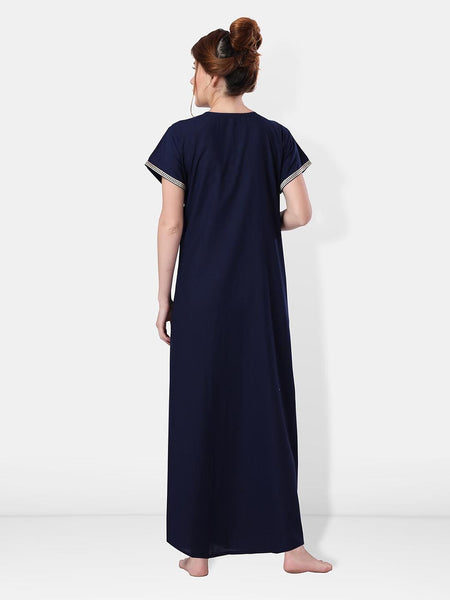 Be You Embroidered Maxi Nightdress