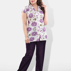 Be You Women Floral Printed Night suit