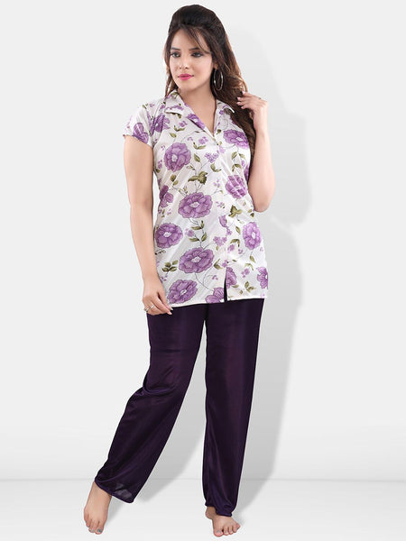 Be You Women Floral Printed Night suit