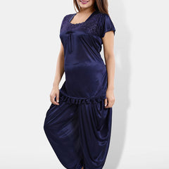 Be You Pack Of 2 Satin Top With Patiala