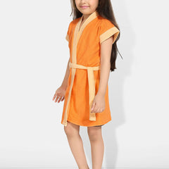 Be You Kids Terry Cotton Water Absorbent Bath Robe With Belt