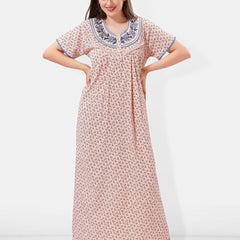 Be You Floral Printed Maxi Nightdress