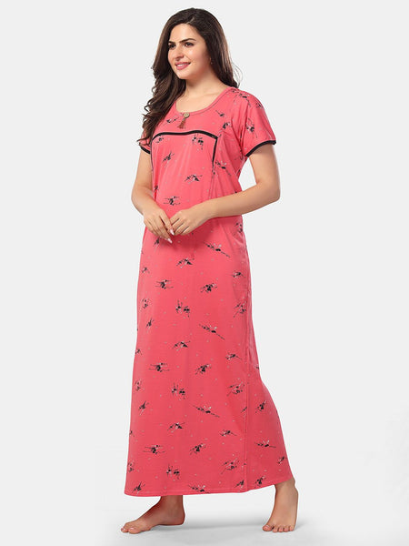 Be You Conversational Printed Maternity Nightdress