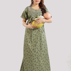 Be You Floral Printed Maxi Nightdress