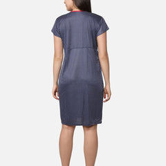 Be You Printed Maternity Nightdress
