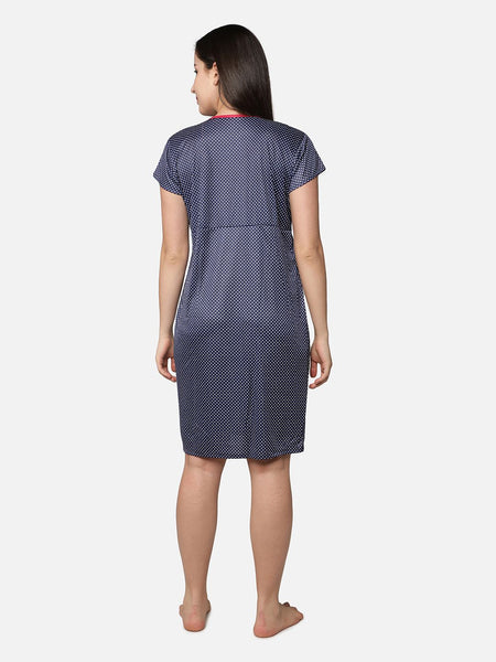 Be You Printed Maternity Nightdress