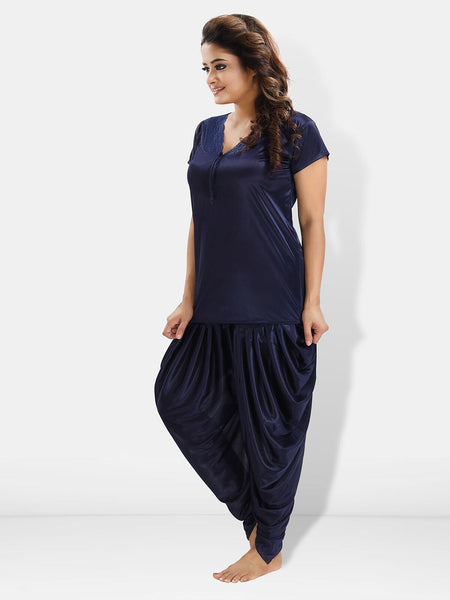 Be You 6 Pieces Satin Maxi Nightdress Set With Robe And Lingerie Set