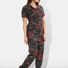 Be You Printed Shirt & Pyjama