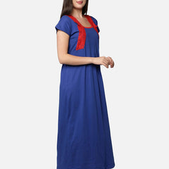 Be You Blue Maxi Nightdress