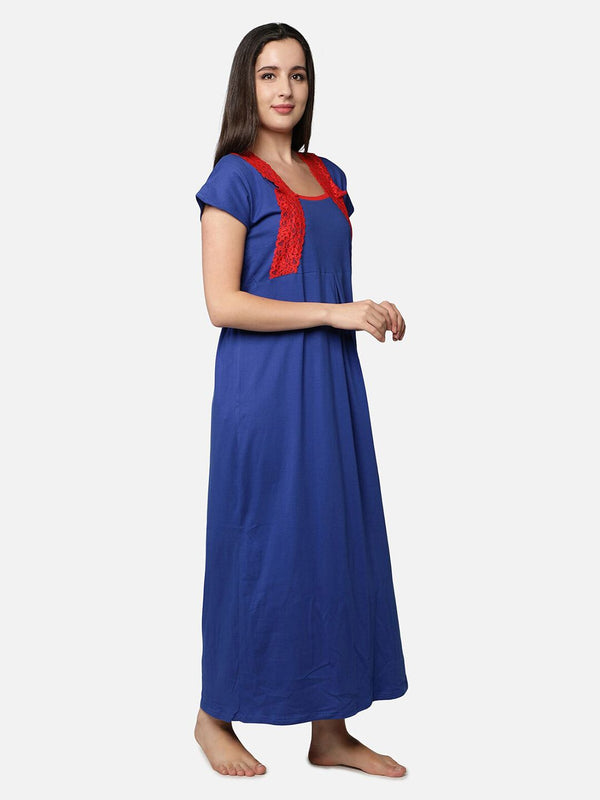 Be You Blue Maxi Nightdress