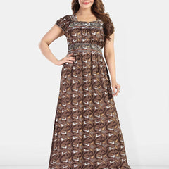 Be You Printed Maxi Nightdress