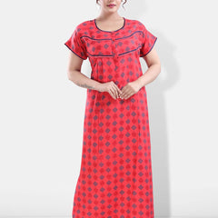 Be You Geometric Printed Maxi Nightdress