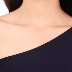 Be You One Shoulder Cotton Crop Top