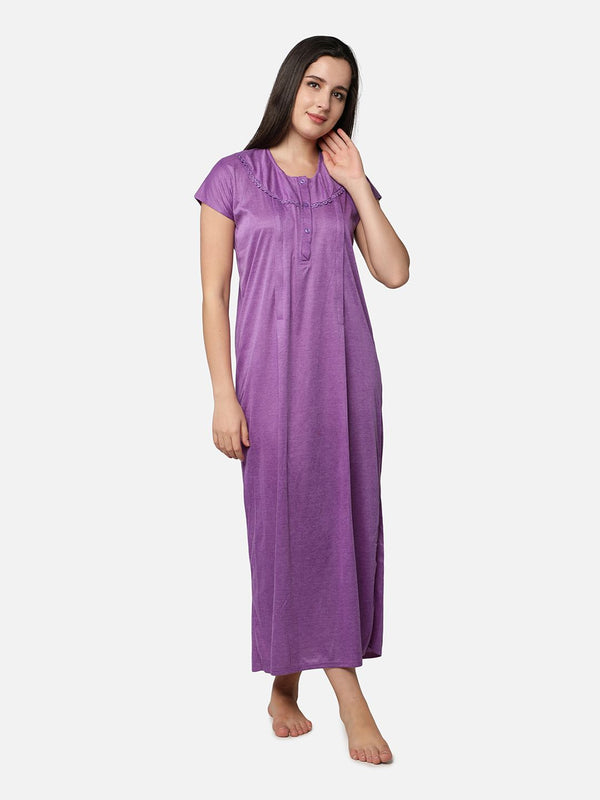 Be You Striped Maxi Nightdress