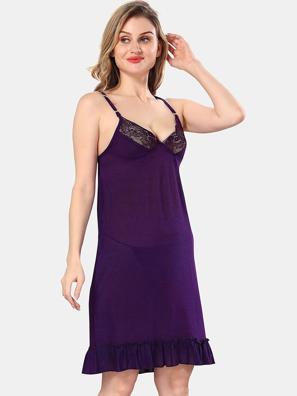 Be You Shoulder Straps Net Baby Doll