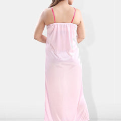 Be You V-Neck Satin Maxi Nightdress with Robe