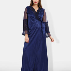 Be You Satin Maxi Nightdress with Robe