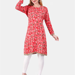 Be You Floral Printed Maternity Kurti