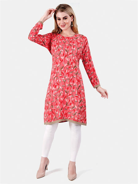Be You Floral Printed Maternity Kurti