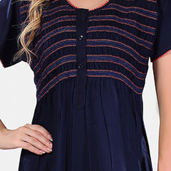 Be You Round Neck Maxi Nightdress