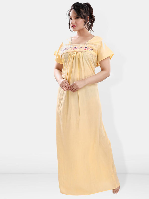 Be You Square Neck Maxi Sweat Nightdress
