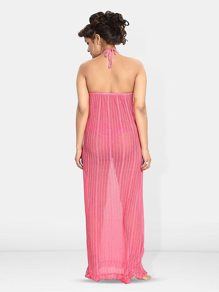 Be You Net Halter Neck Baby Doll