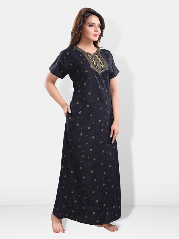 Be You Floral Printed Maxi Nightdress