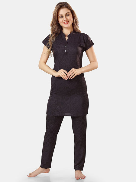 Be You Ethnic Motifs Printed Night Suit
