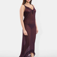 Be You Self Design Net Baby Doll With Brief