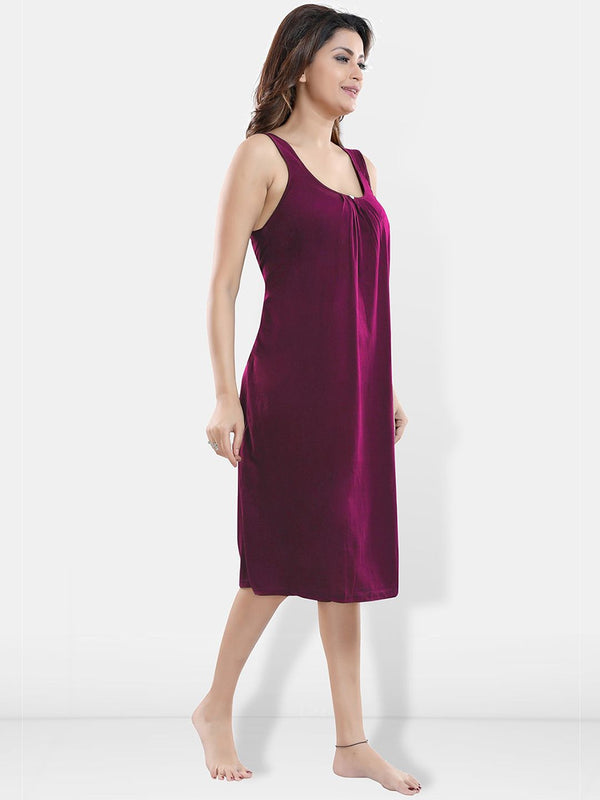 Be You Sleeveless Cotton Nightdress