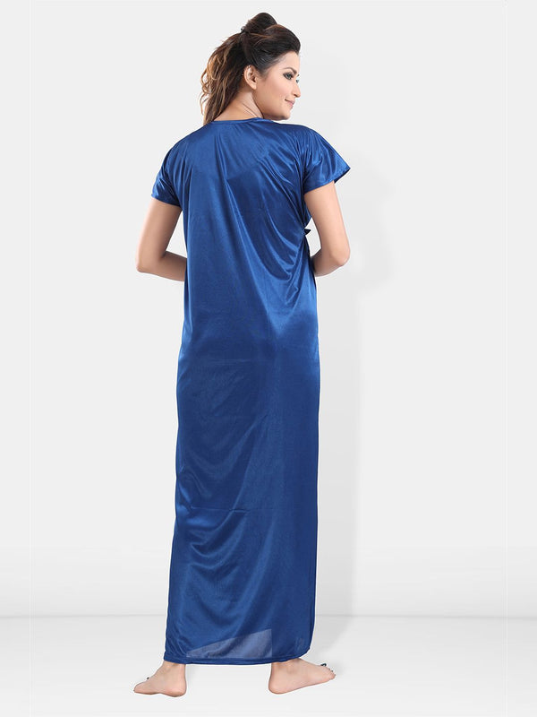 Be You Satin Maxi Nightdress With Robe