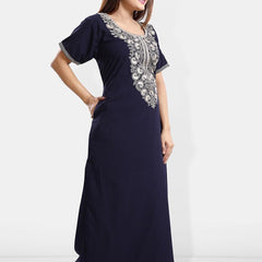 Be You Embroidered Maxi Nightdress