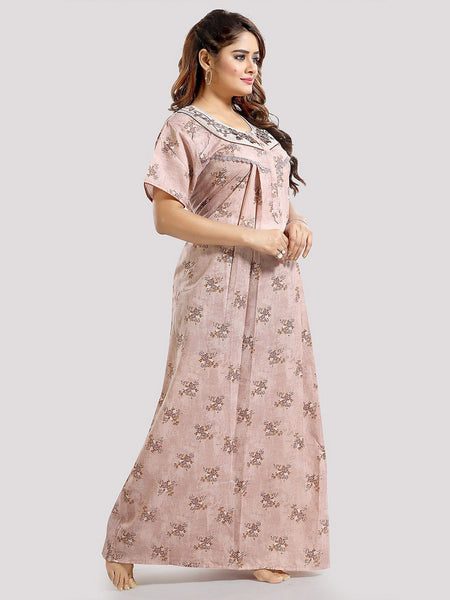 Be You Floral Printed Maxi Nightdress
