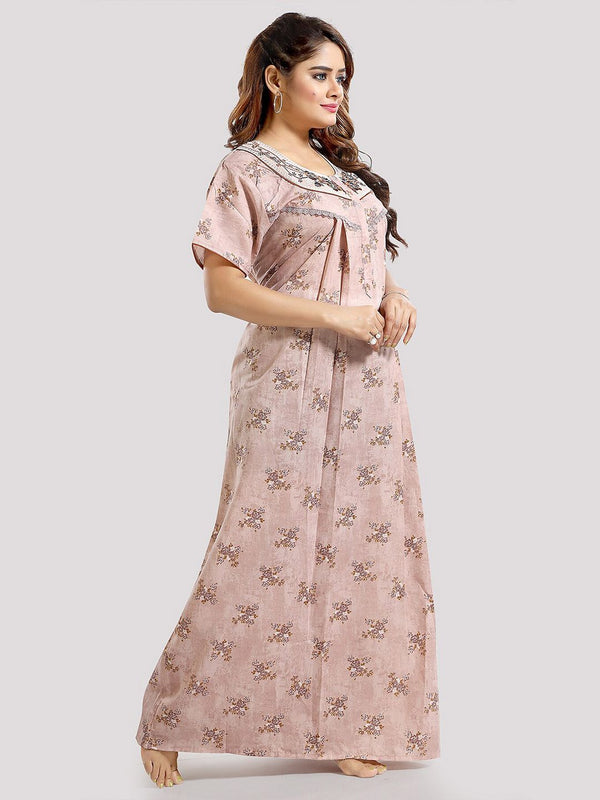 Be You Floral Printed Maxi Nightdress