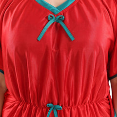 Be You V-Neck Satin Maxi Kaftan Nightdress