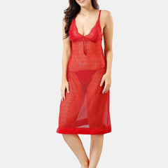 Be You Self Design Nightdress With Robe