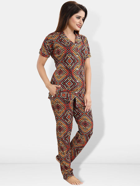 Be You Women Printed Night suit