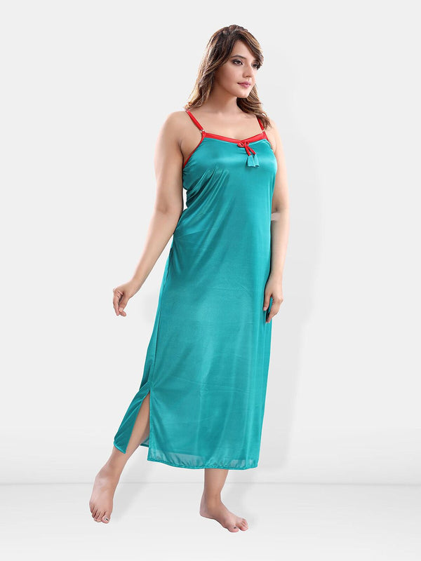 Be You V-Neck Maxi Nightdress With Robe