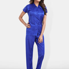 Be You Satin Shirt & Lounge Pant Night Suit