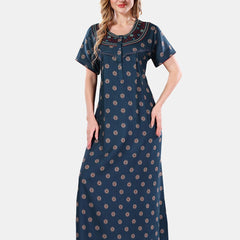 Be You Floral Printed Maxi Nightdress