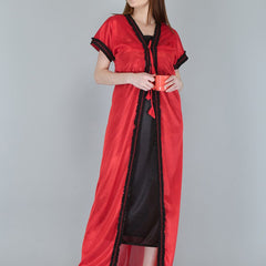 Be You Red Maxi Nightdress