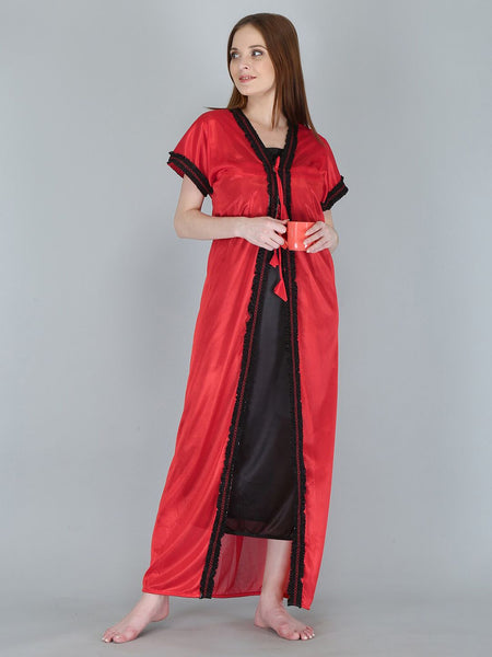 Be You Red Maxi Nightdress