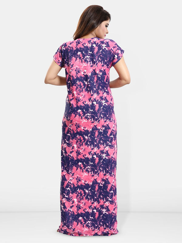 Be You Printed Maternity Maxi Nightdress