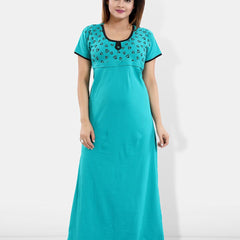 Be You Printed Maternity Maxi Nightdress