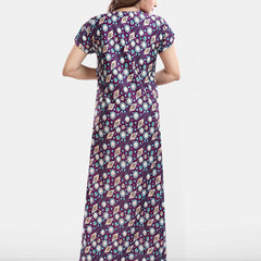 Be You Women Pack Of 2 Printed Maxi Nightdress